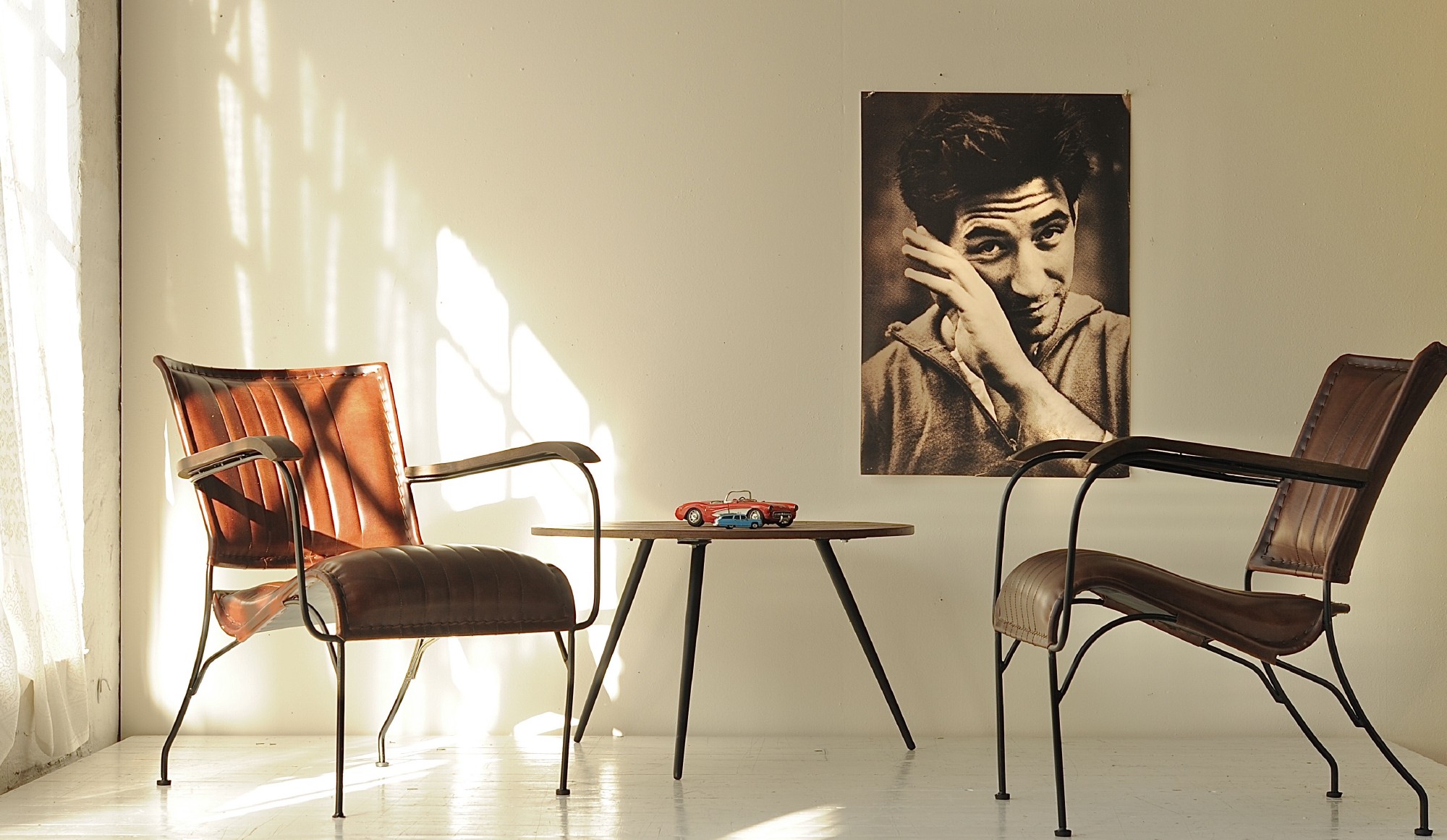 Armsessel 'Florine', braun, B 68 cm, L 76 cm, H 75 cm von fischer's lagerhaus