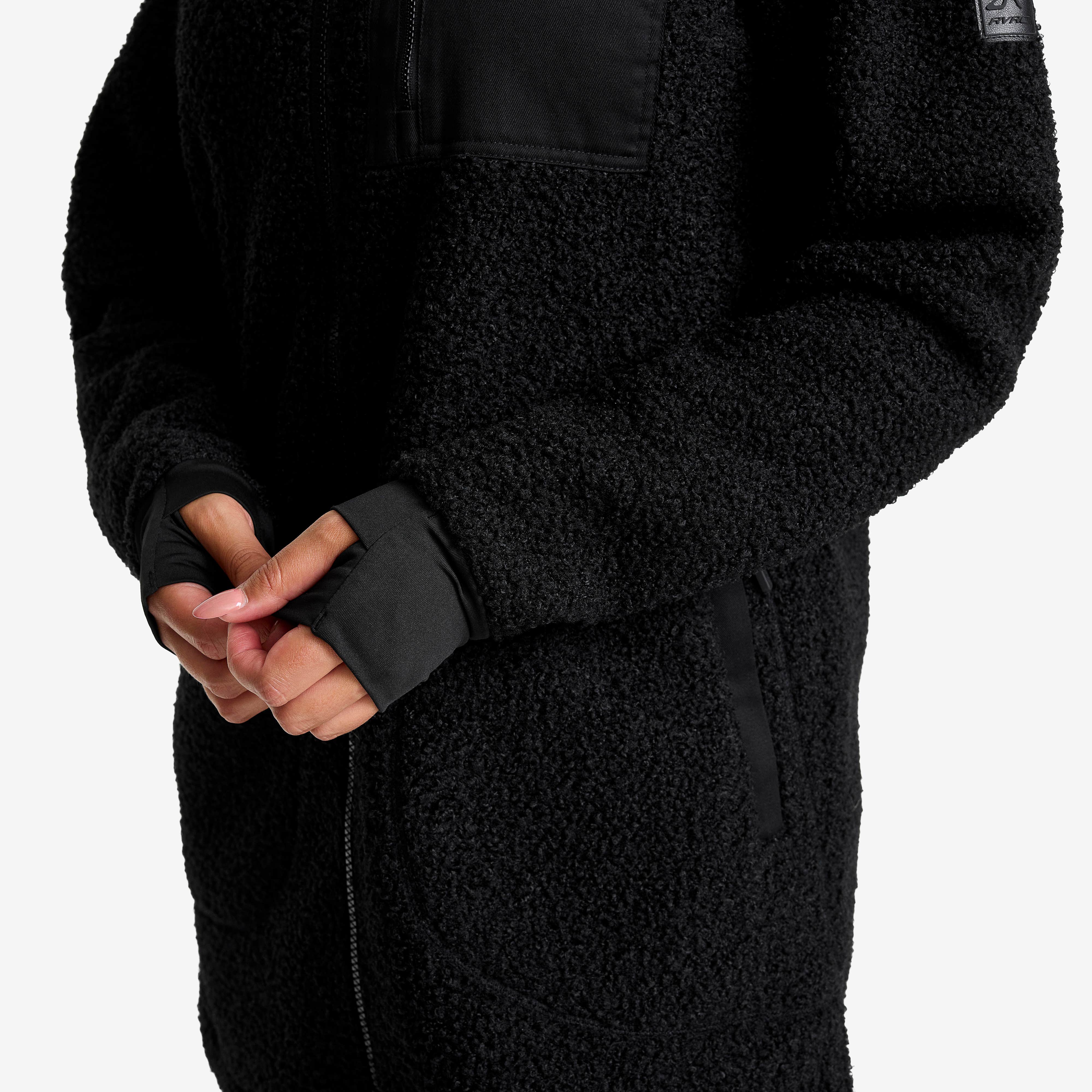 Bigfoot Long Pile Dame Jetblack