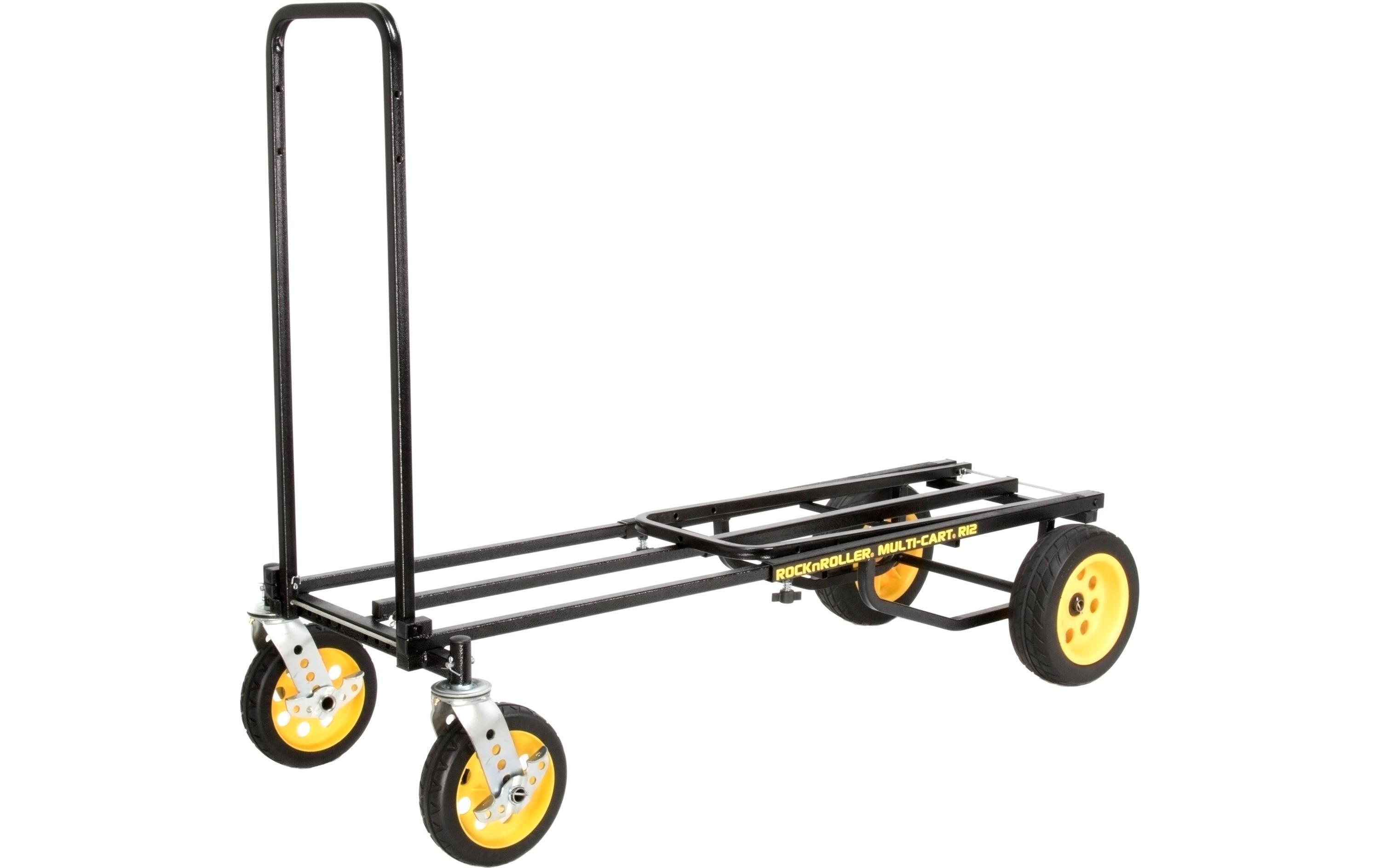 Multifunktionswagen R12RT Tragkraft 226 kg<br>Faltbarer 8-in-1-Multifunktionswagen