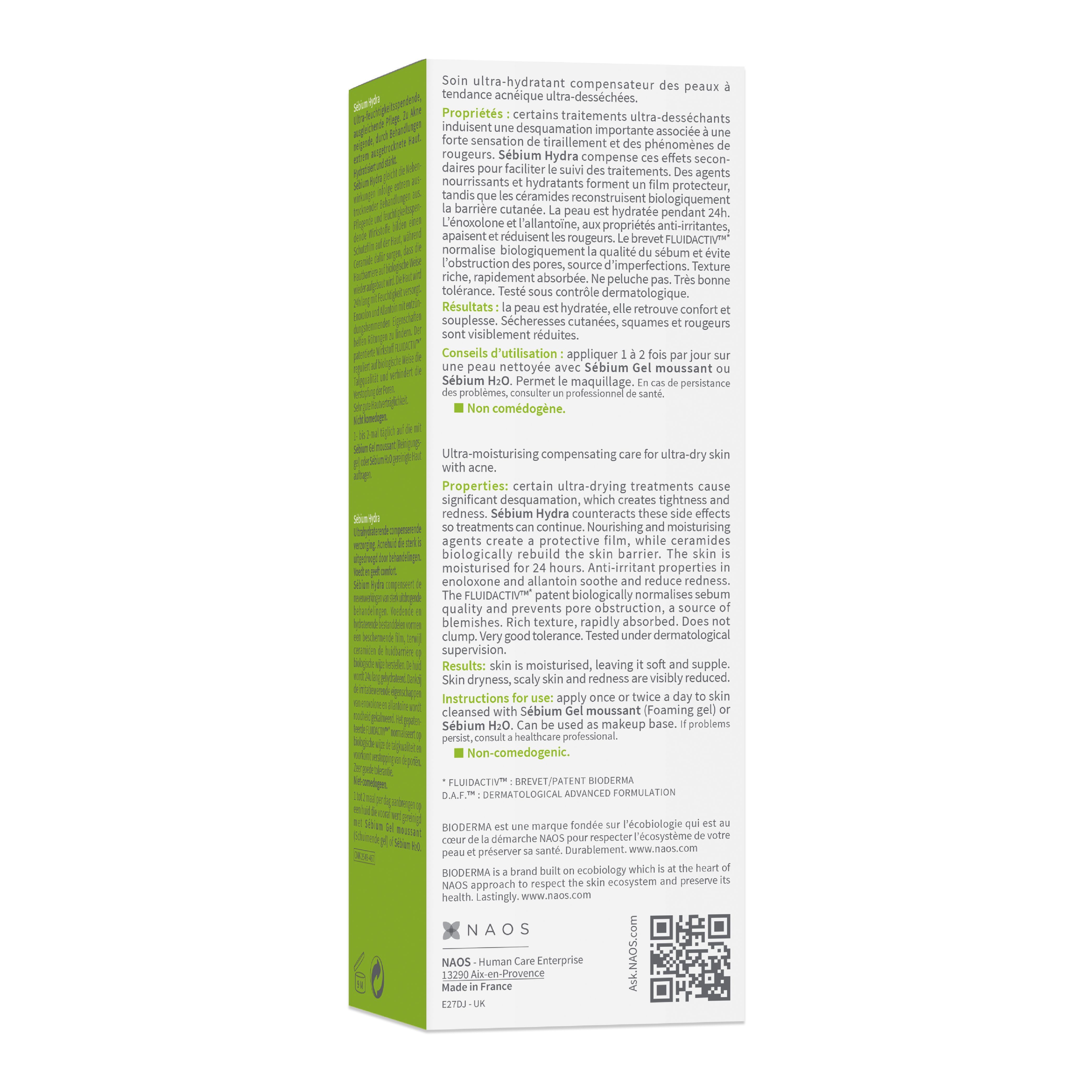 BIODERMA Sébium Hydra Ultra-Feuchtigkeitscreme - Jetzt 25% sparen mit Code 