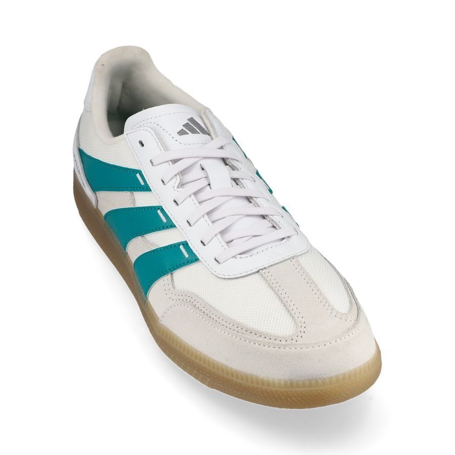 adidas Predator Freestyle IN - Blanc/Vert/Gris