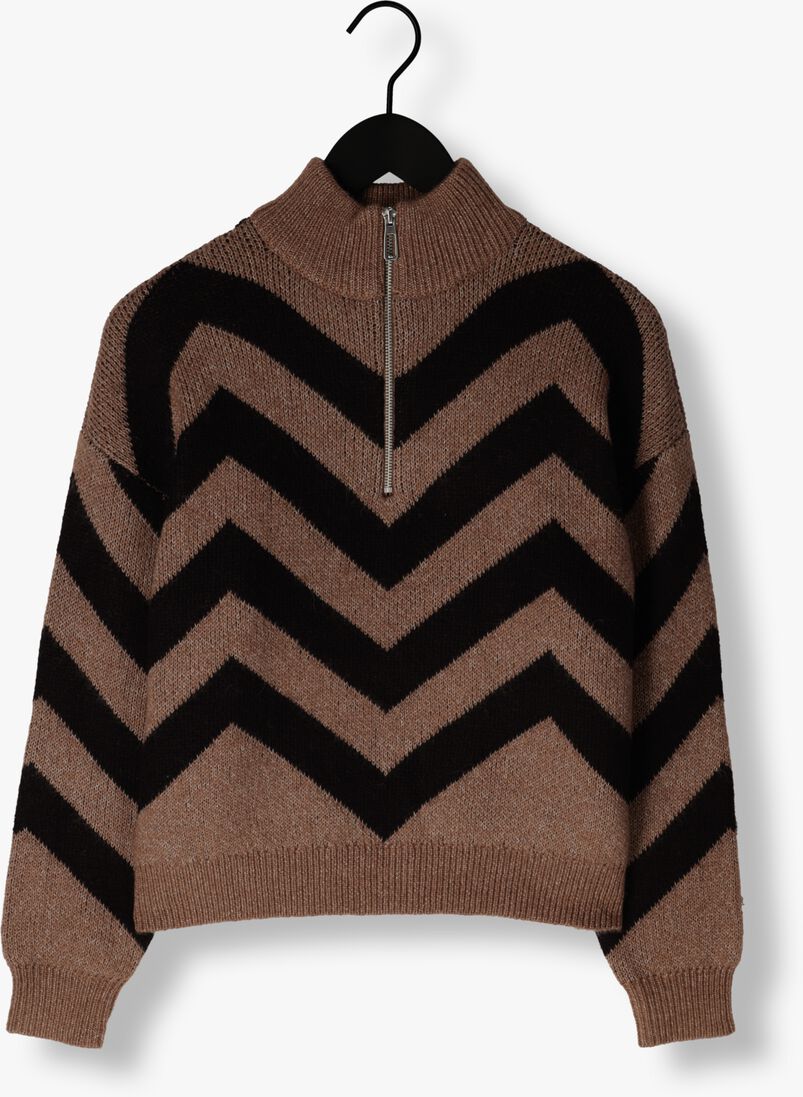 Y.A.S. bruine y.a.s. coltrui yaskavalli ls knit pullover