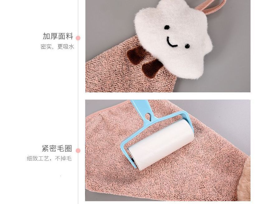 tuban - Cloud Charcoal Hand Towel