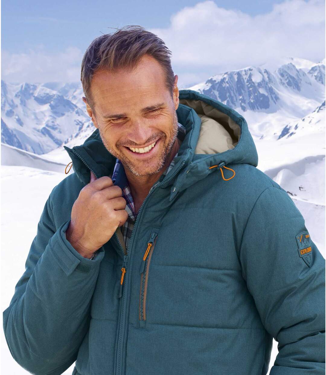 Doudoune Capuche Amovible Snow