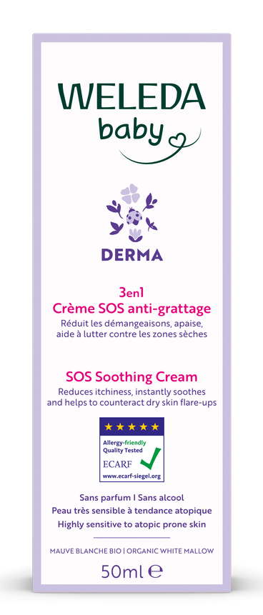 WELEDA Baby Derma 3 in 1 SOS Vette Creme (50 ml)
