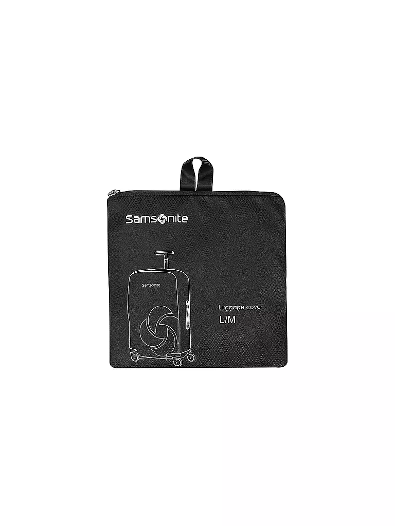 SAMSONITE Kofferhülle M/L Black schwarz
