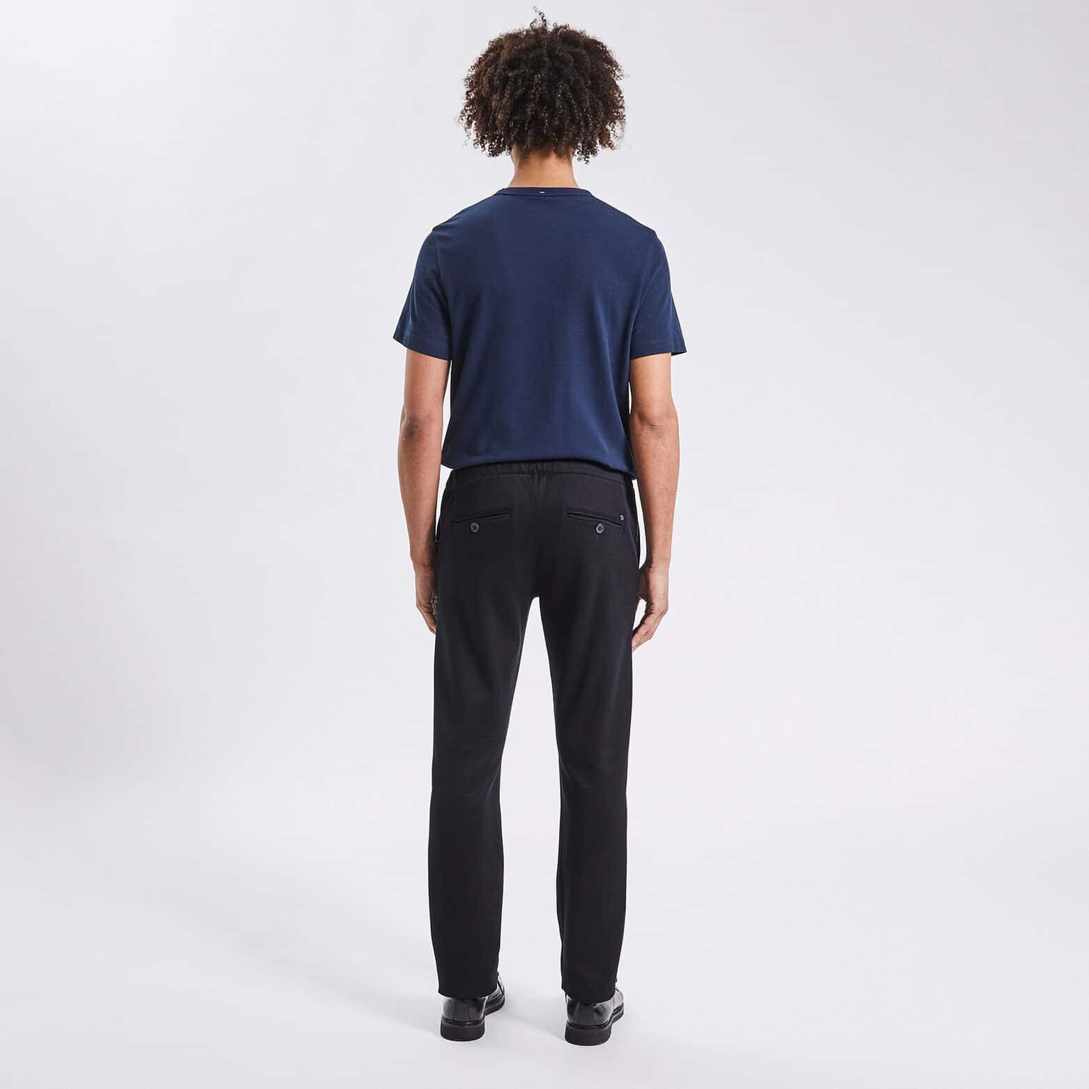 Pantalon de jogging en maille Bleu foncé