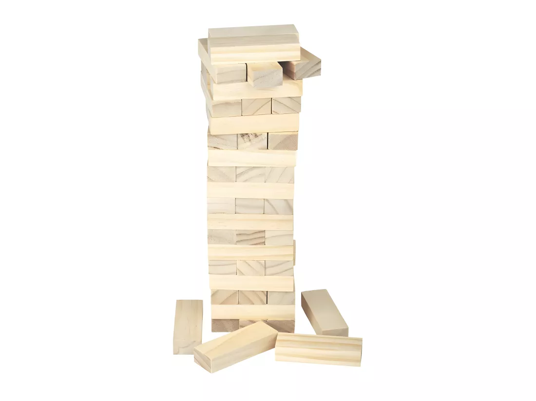 Jeu tour infernale en bois