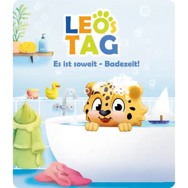 Hörfigur Leo´s Tag - Es ist so weit – Badezeit!