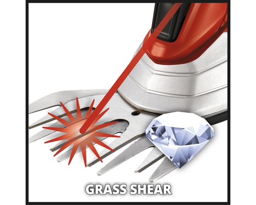 EINHELL GE-CG 12 Li accu gras-/buxusschaar