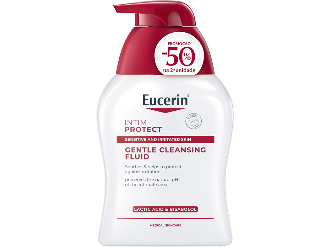 GEL EUCERIN HIGIENE INTÍMA PH5 2X250ML 50% NA 2ªUN