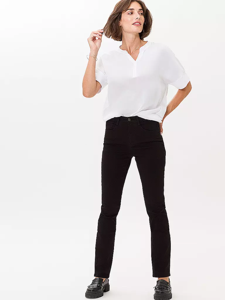 BRAX Jeans Straight Fit MARY  schwarz