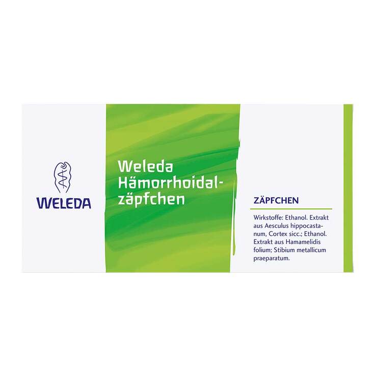 Weleda Hämorrhoidalzäpfchen, 10 St
