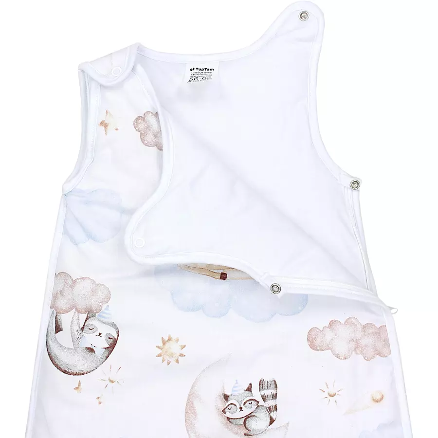 TupTam Baby Ganzjahres Schlafsack Wattiert weiß Modell 1