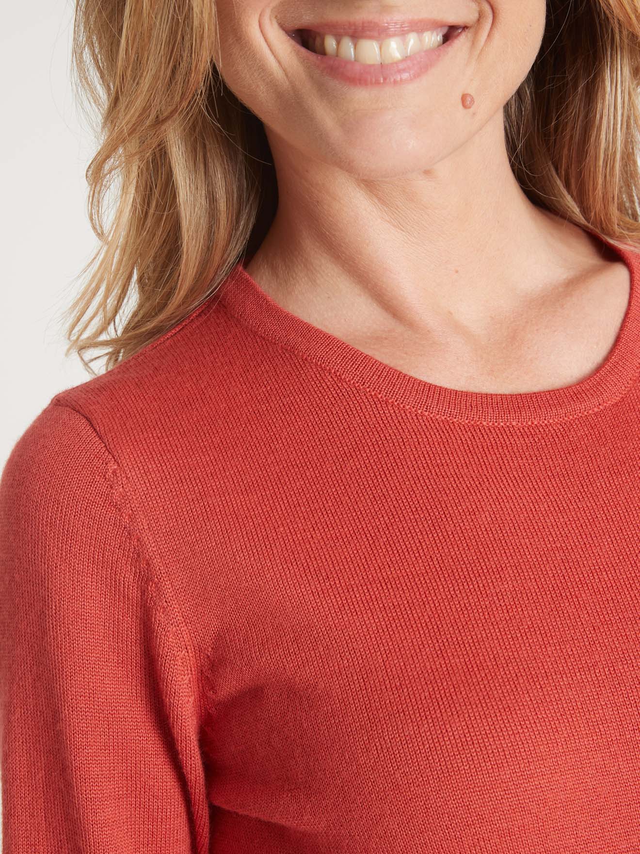 Pull encolure ronde 50% laine mérinos