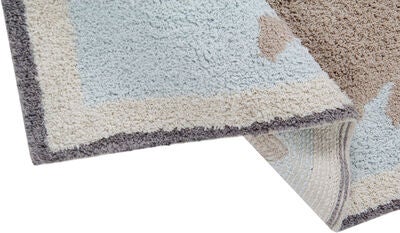 Lorena Canals Gulvteppe Vintage Map, Blue