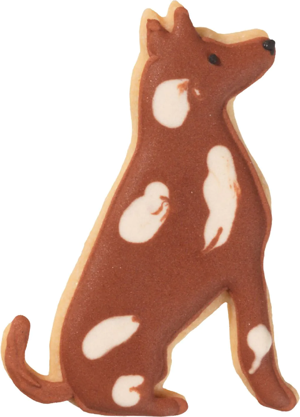Ausstechform Hund sitzend, 7 cm