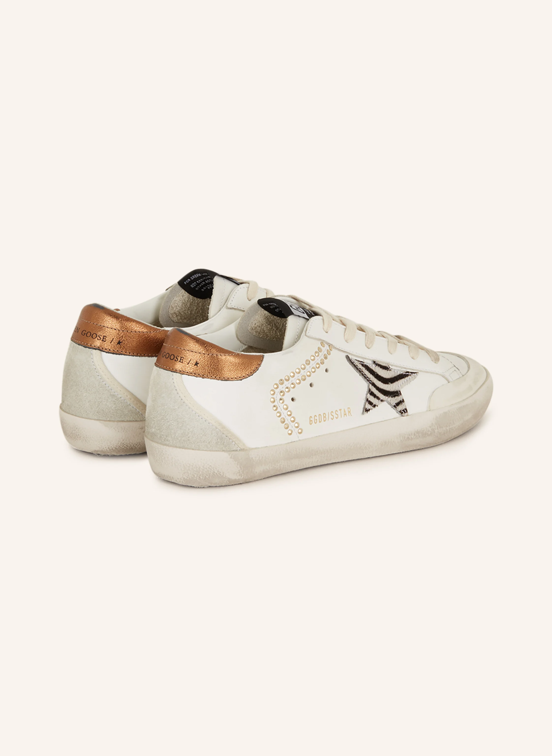 GOLDEN GOOSE Sneaker SUPER-STAR mit Nieten