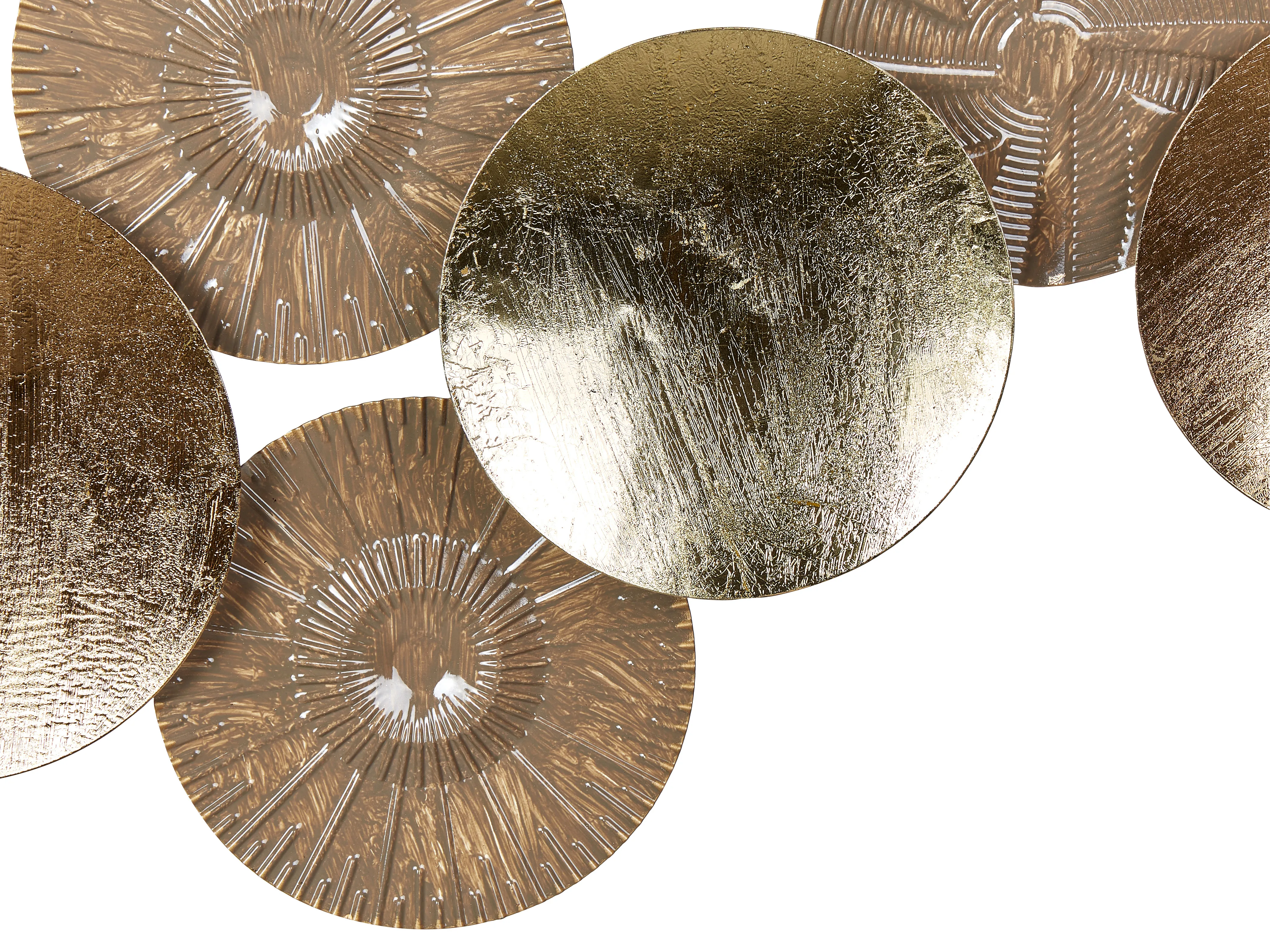 Wanddecoratie THALLIUM Metaal 45 cm Goud