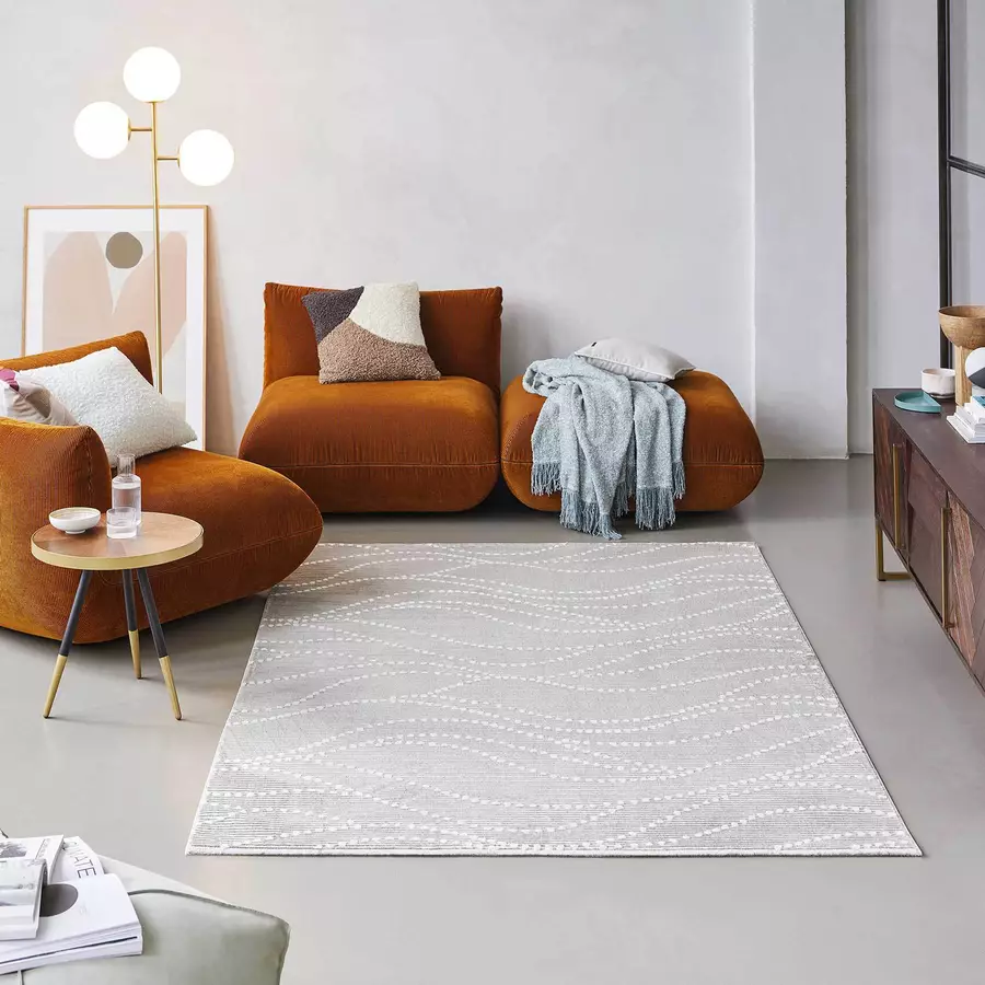 Esprit Kurzflorteppich Selena beige