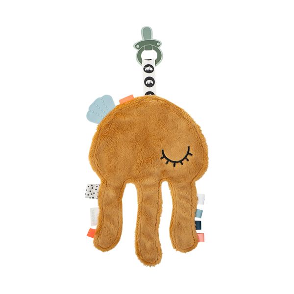 Done By Deer Knuffeldoekje Cozy Friend Jelly Mustard
