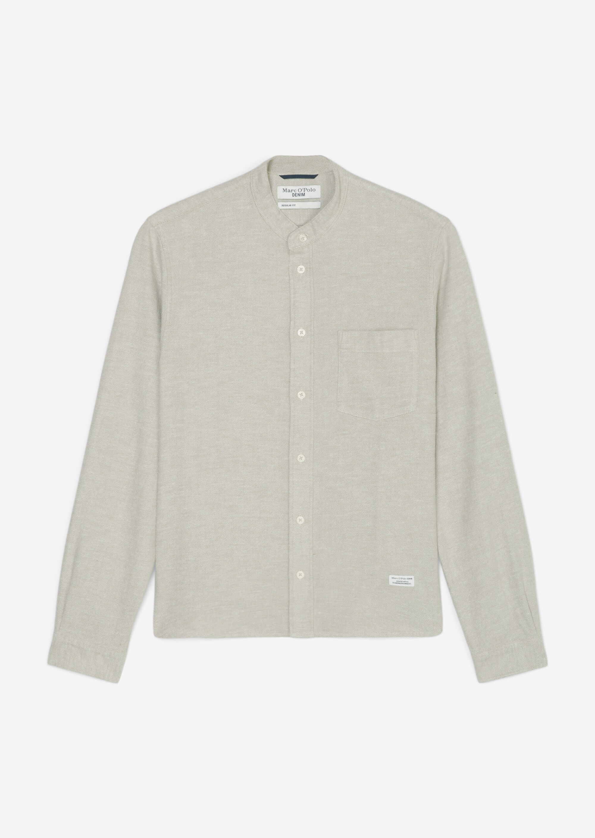 Hemd regular aus softem Bio-Baumwoll-Twill