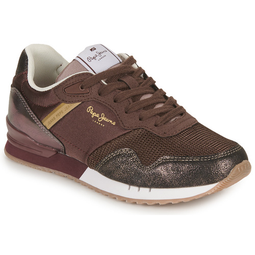 Pepe jeans - LONDON SMART W - Marron / Glitter