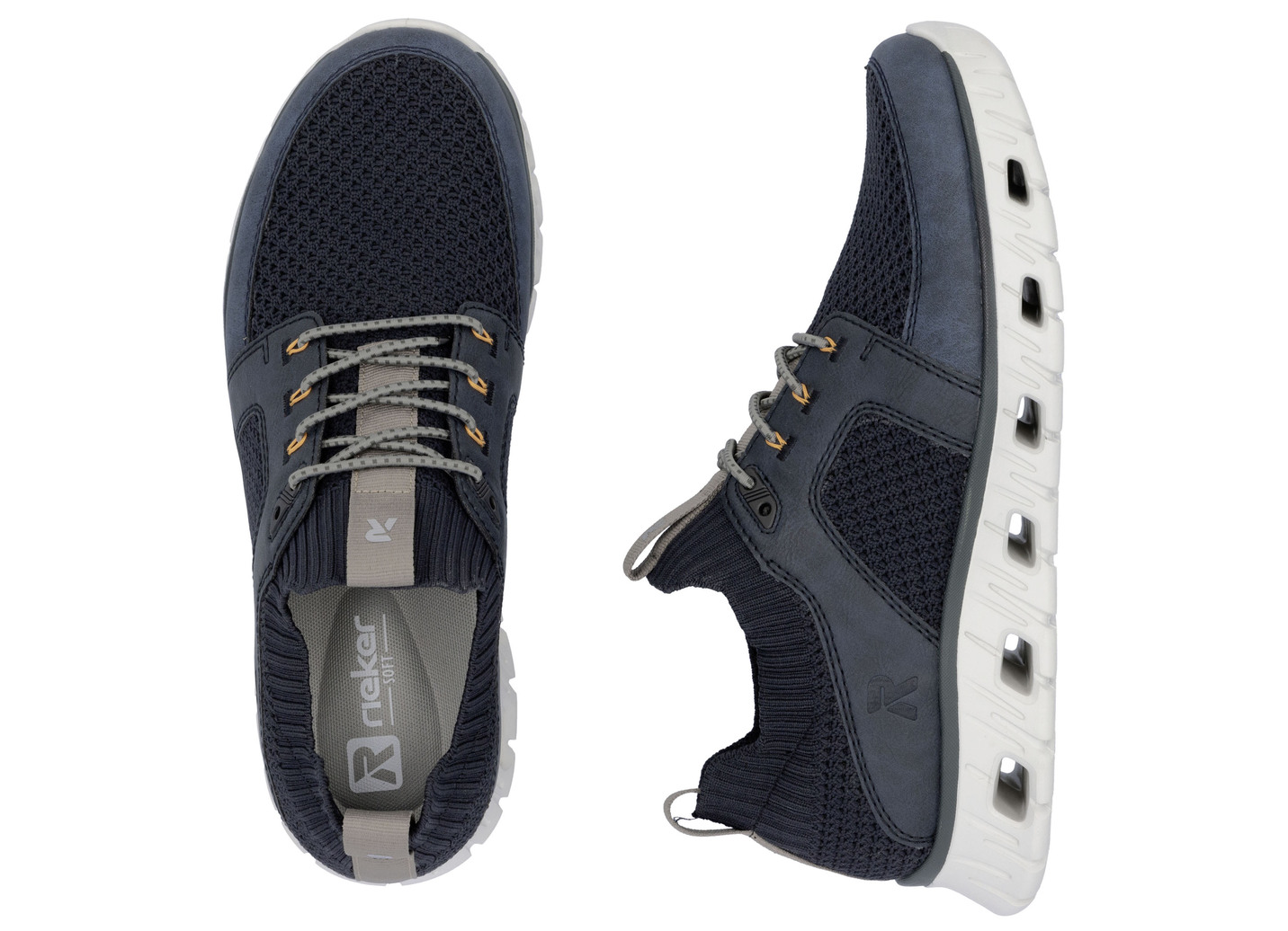 Rieker Sneaker mit elastischer Zierschnürung