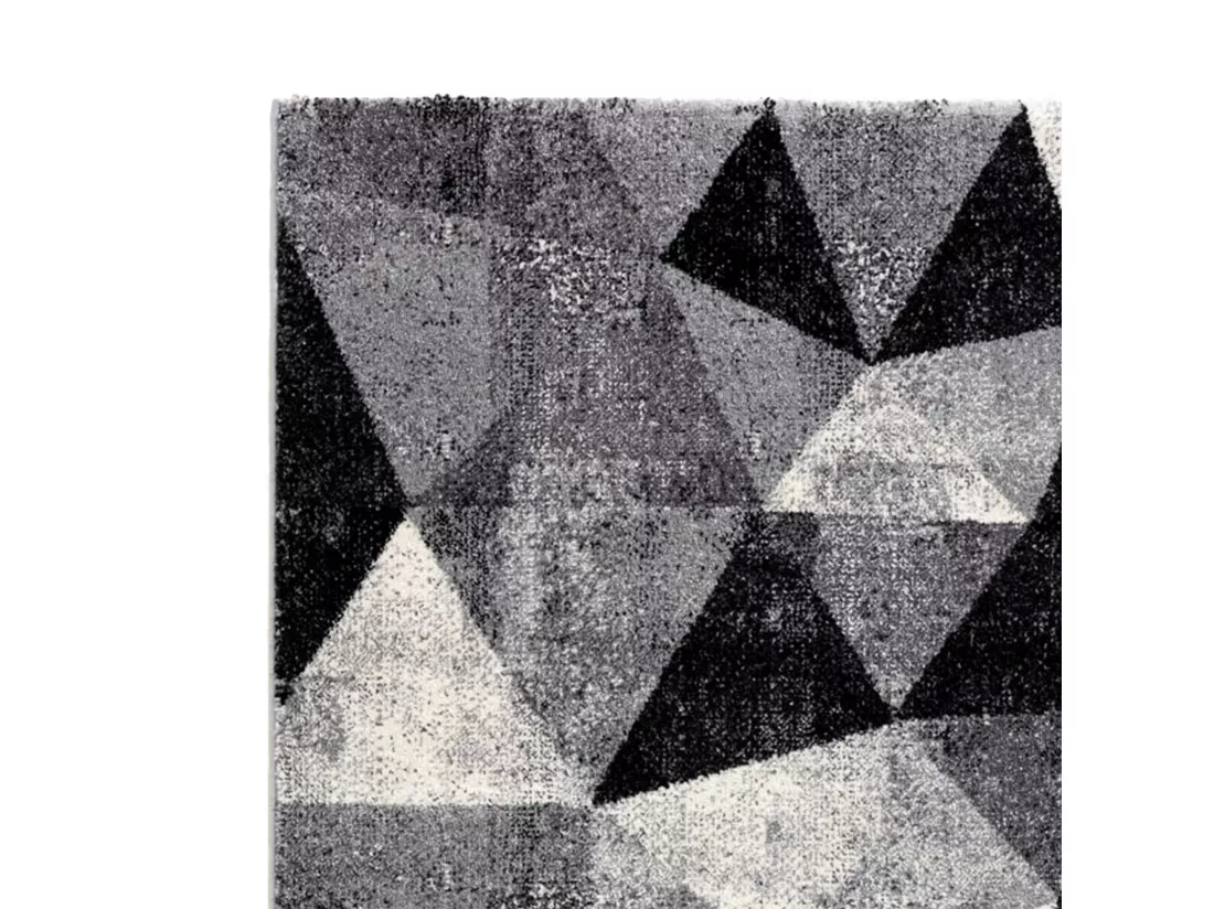 Tapis SERIE SAM GRIS NOIR 03