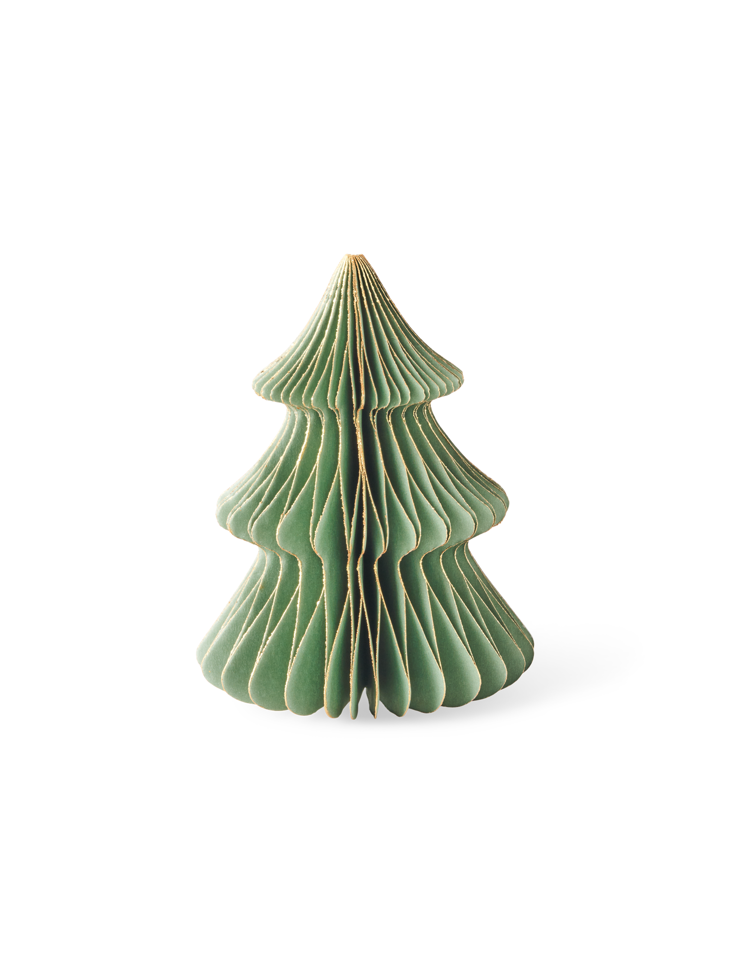 Dekorativt træ | Papir. 10 cm. | Sage Green