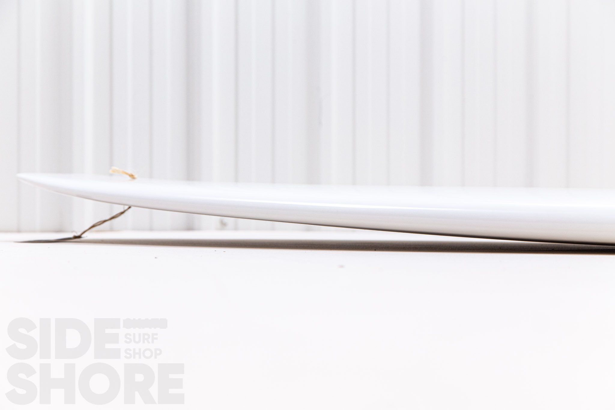Hansen Surfboards 50-50 Mini - White Tint   Polish - 7'6 x 22 1/4