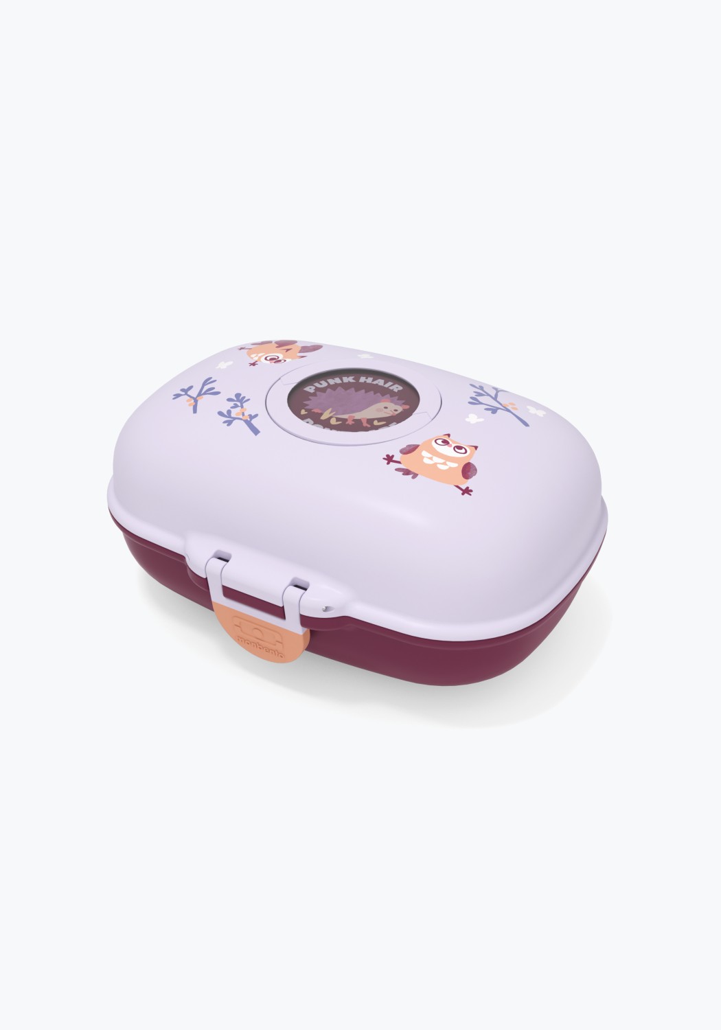 Monbento Kinder-Snackbox MB Gram Purple Owly