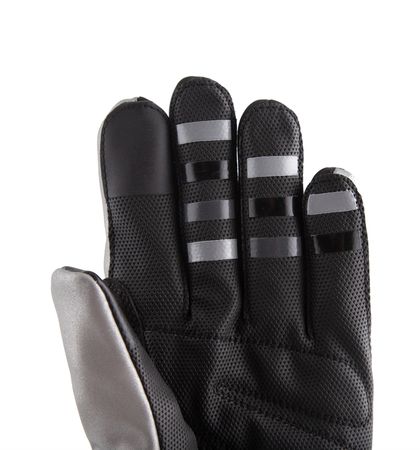 BEAM reflektierende Unisex-Thermo-Handschuhe  schwarz  L=9