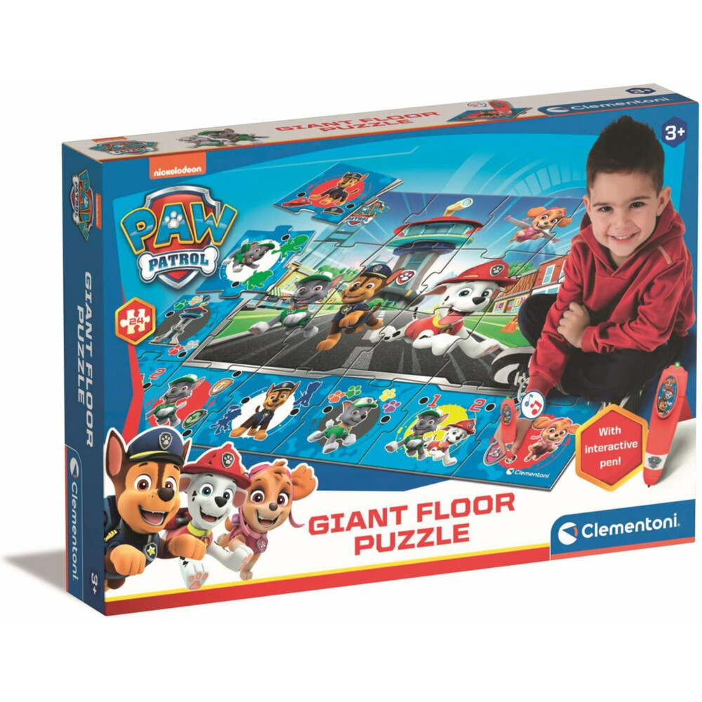 Clementoni Vloerpuzzel 24 stukjes Paw Patrol