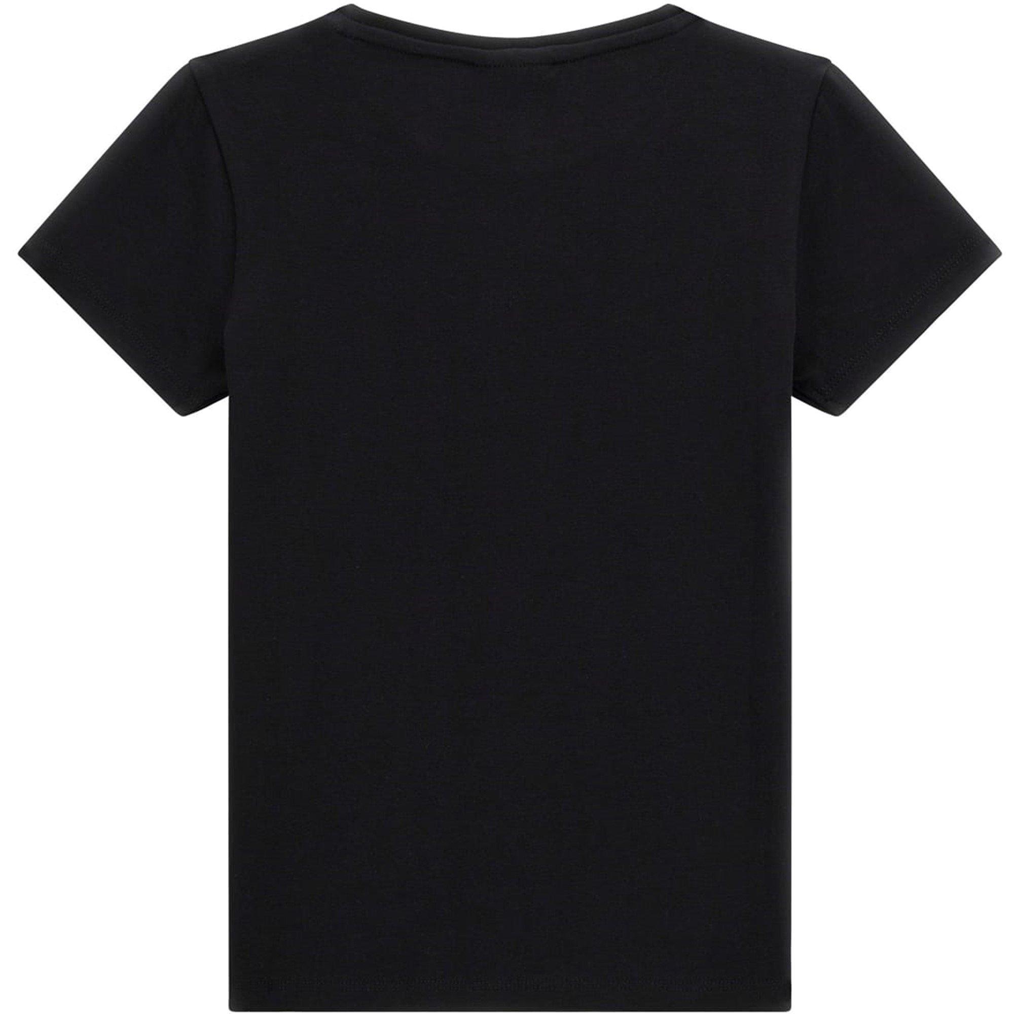 Guess Diamante T Shirt Juniors