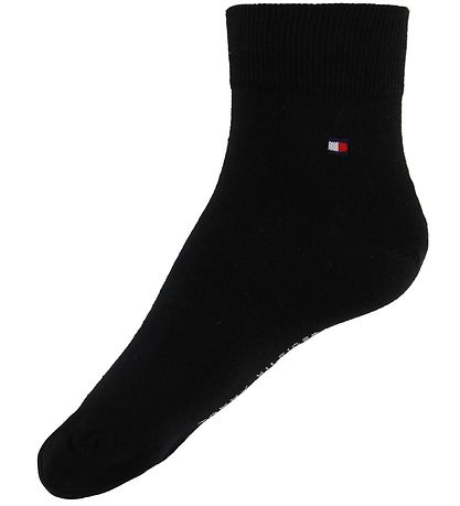 Tommy Hilfiger Strømper - 2-pak - Quarter - Sort