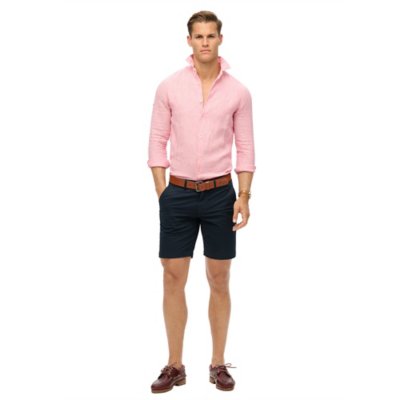 Chemise à manches longues homme Studios Casual Linen SUPERDRY