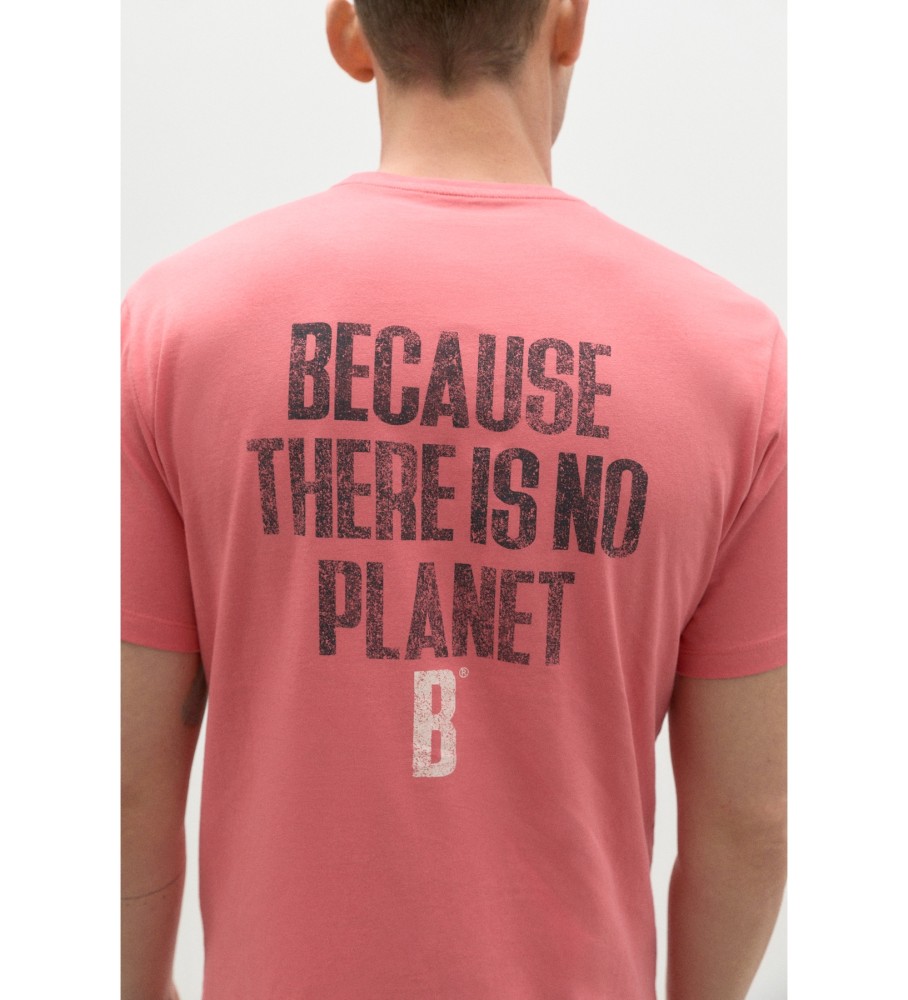Camiseta ECOALF Minealf Back Coral