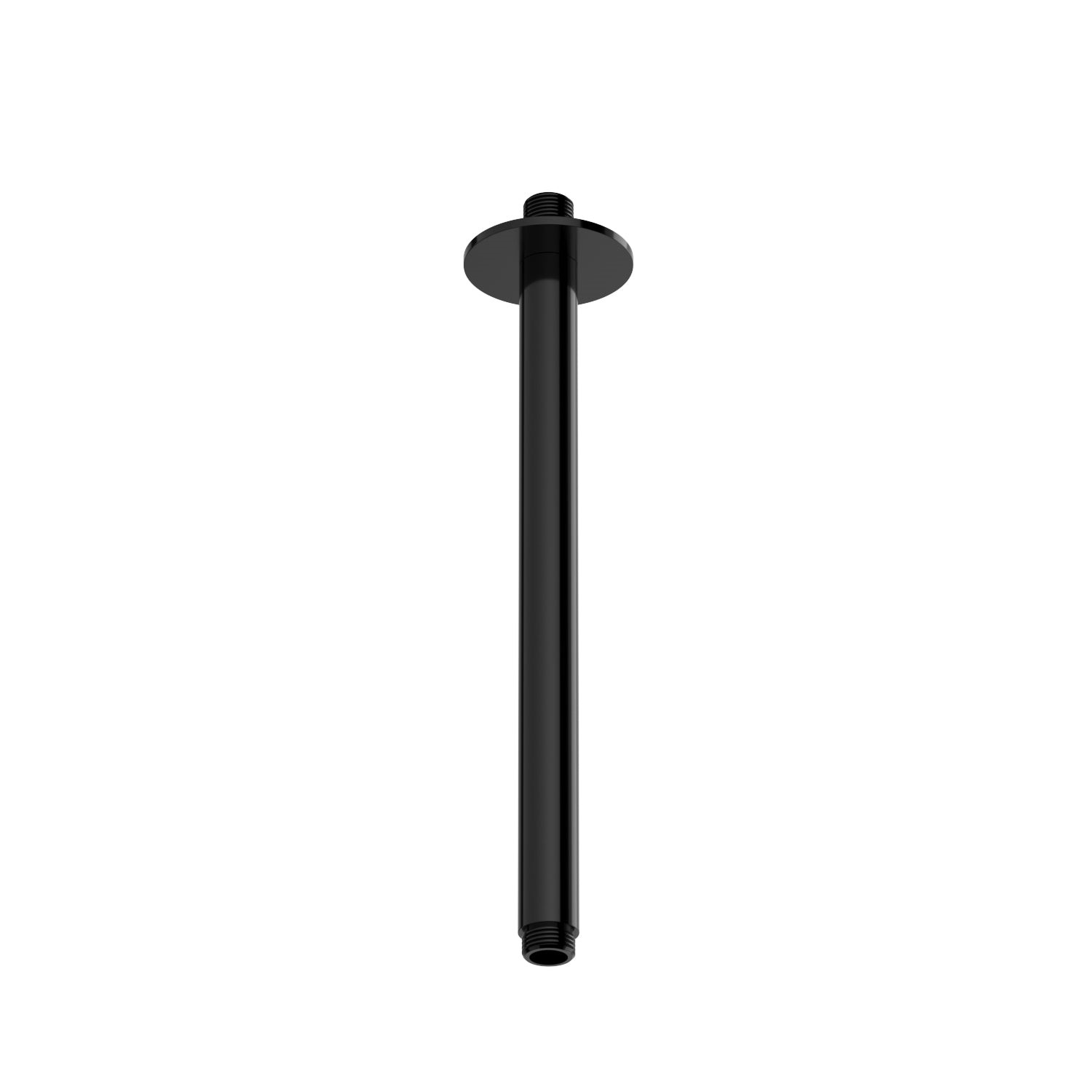 Hotbath ACE plafondarm 30cm zwart gepolijst PVD