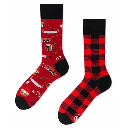 Many Mornings Socken Lumberjack Life 35-38