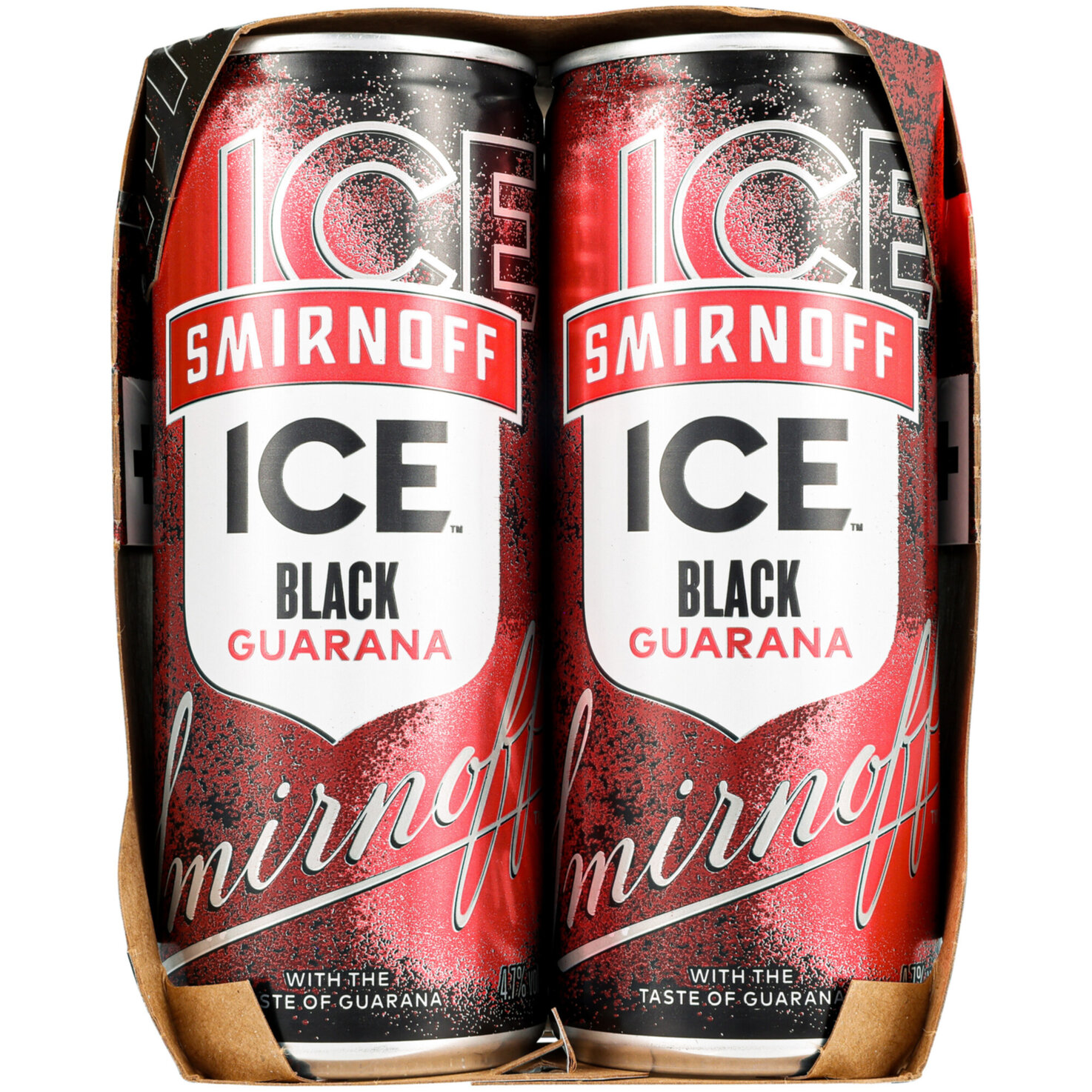 Smirnoff Ice Black Guarana 4x25CL -100cl