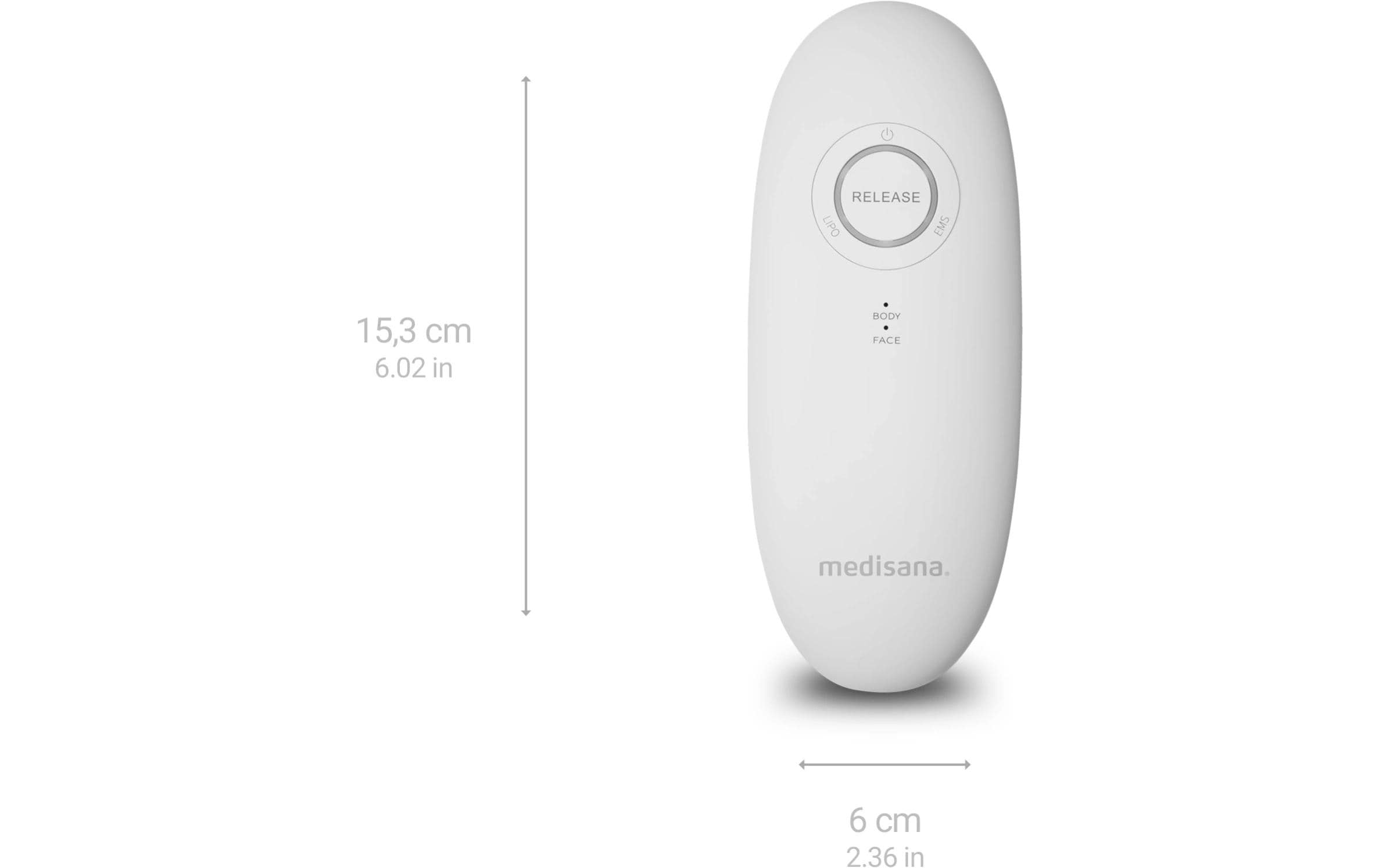 Schröpfmassagegerät VC150Massagegerät mit EMS, Rotlicht und Vakuum