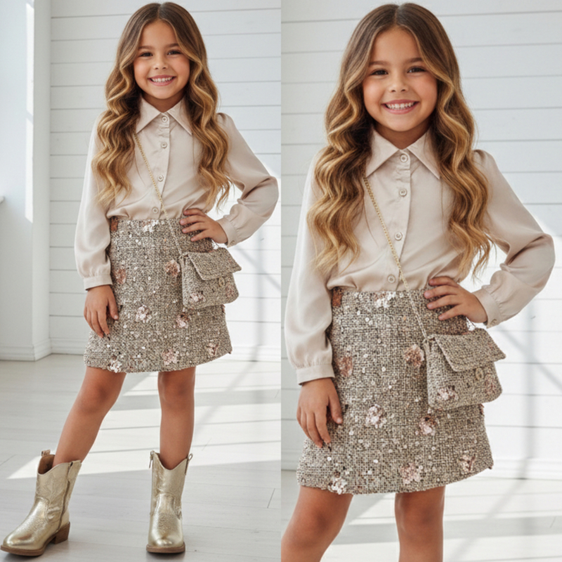 Champagne sparkle set