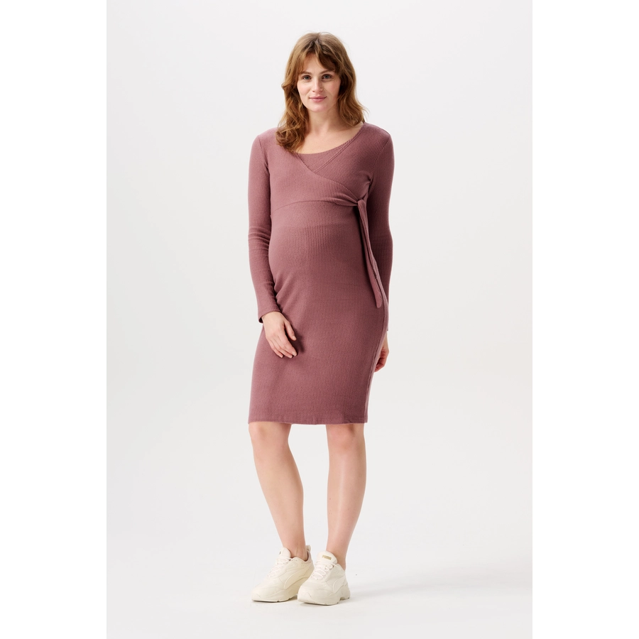 Noppies Still-Kleid Asa ultra soft nursing dress Rose Taupe