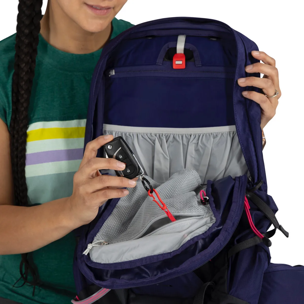 Osprey Women's Tempest 11 Deep Fig/Hotspot Pink