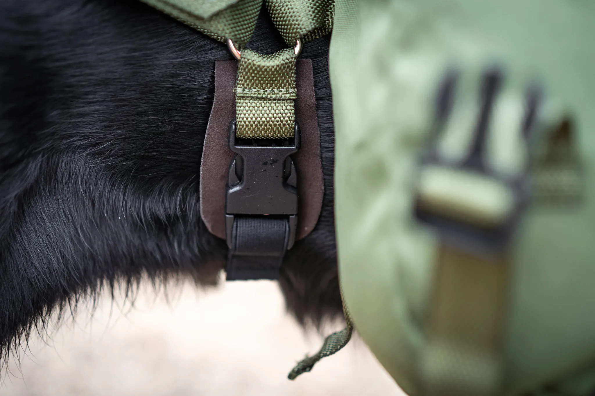 Seleverkstedet Togo hundekløv Grønn/brun XL