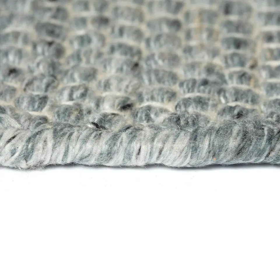 Interieur05 rond gerecycled Vloerkleed Ciro grijs - 220 x 220 cm
