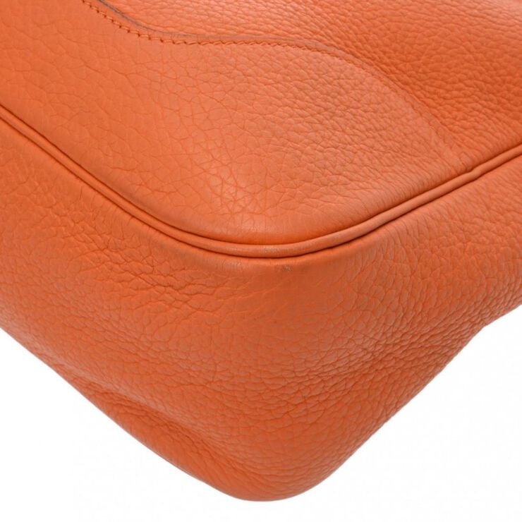 Hermès Vintage Hermès Shoulder Bag Orange