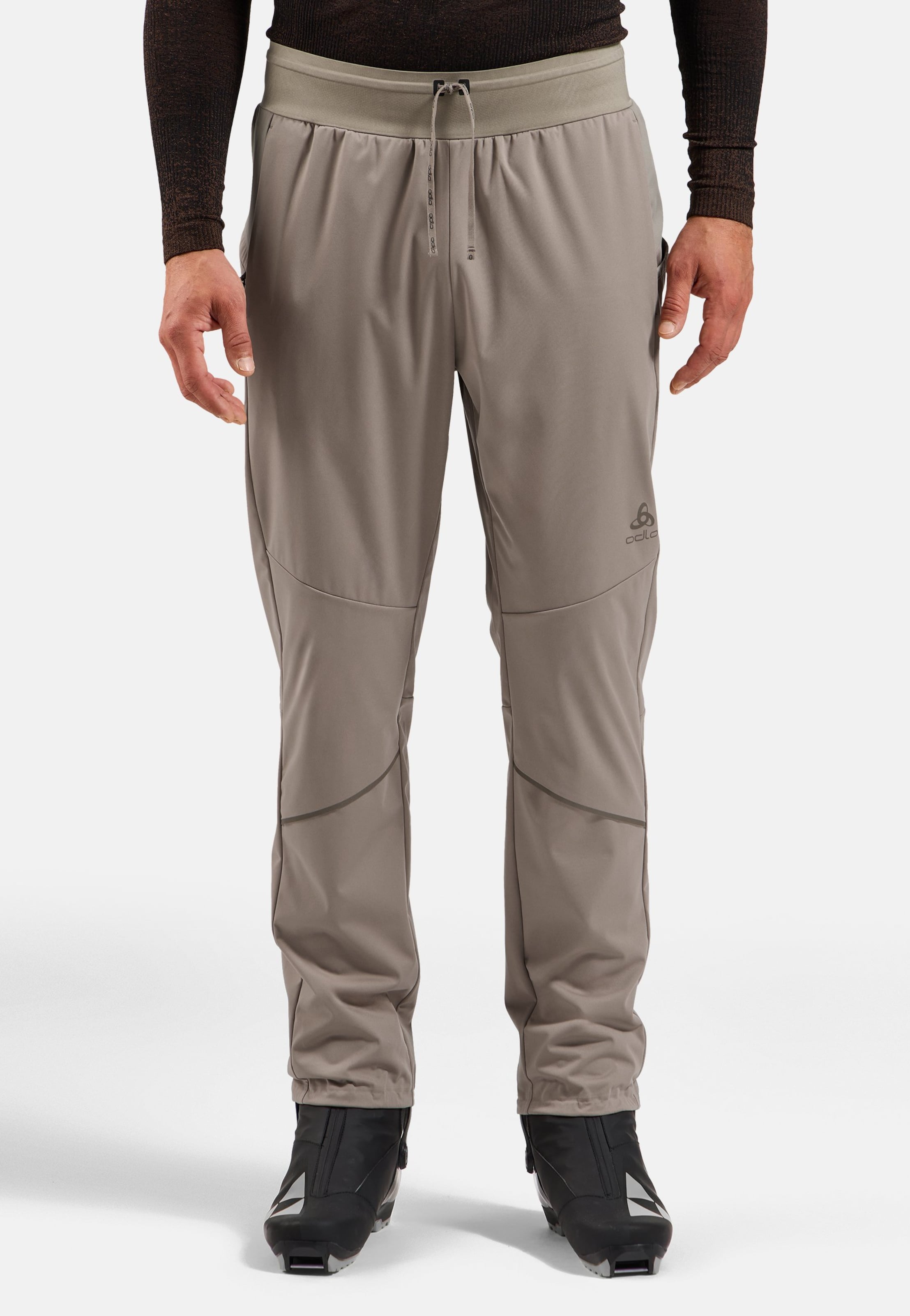 Winddichte Zeroweight Pro Warm Langlaufhose in cinder