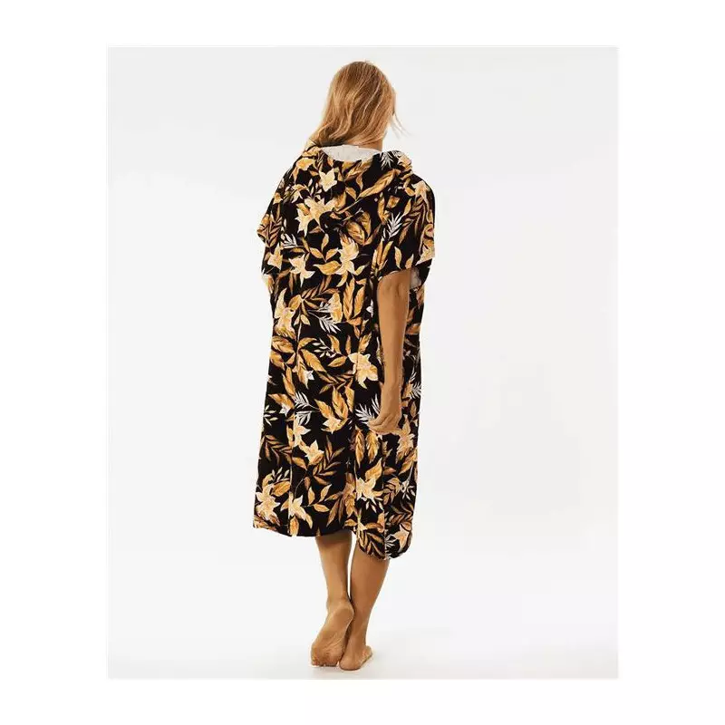 Poncho RIPCURL Mixed Hooded Towel Black